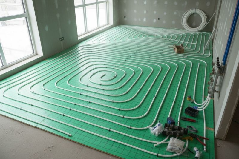 Radiant Heating Installation